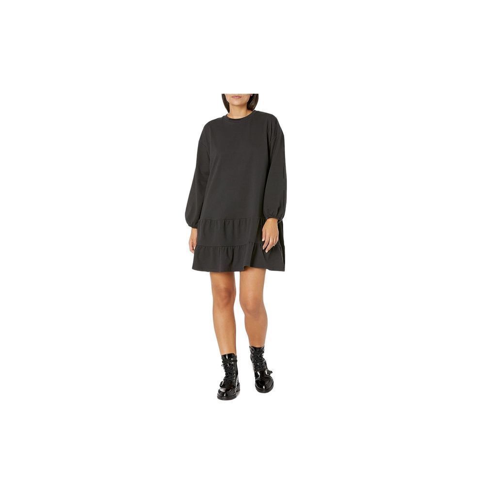 MudPie Kristy black sweatshirt dress. Size small. New in package.